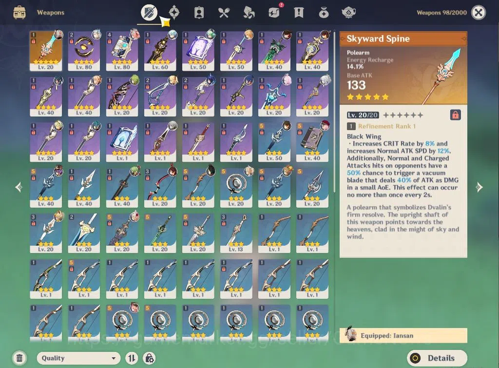 Genshin Impact Accounts ASIA|AR54|4Limited +1(*5Weapon)|[Neuvillette,Zhong image 5