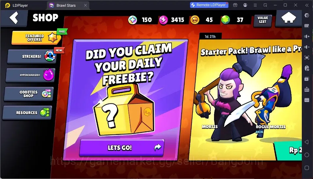 Brawl Stars Accounts Global |1639 Trophy|22 Brawler|2 Max Hypercharge ( image 4