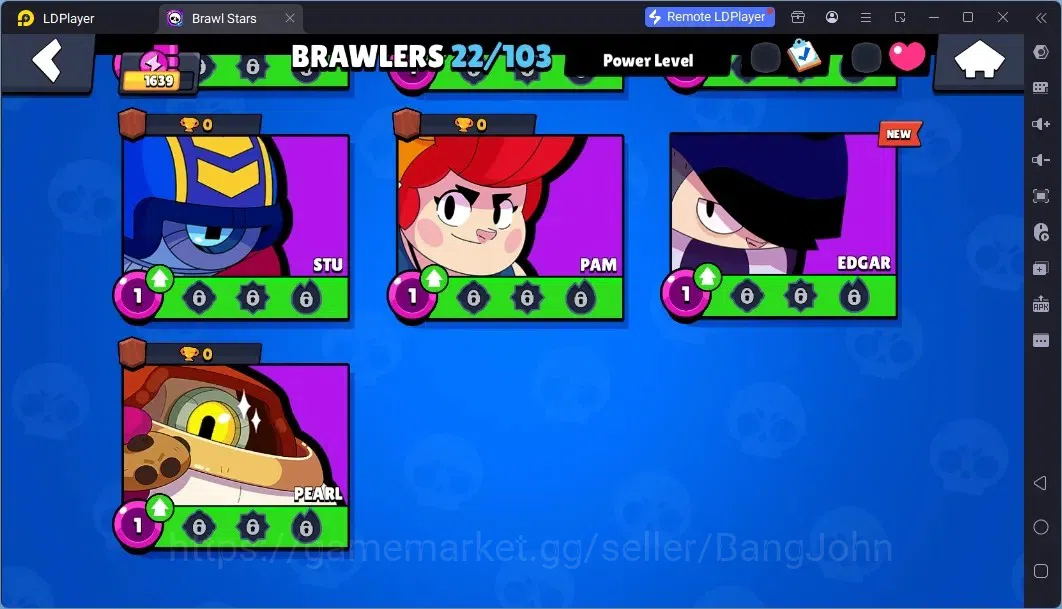 Brawl Stars Accounts Global |1639 Trophy|22 Brawler|2 Max Hypercharge ( image 8