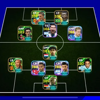 eFootball Accounts Legends & Iconic Players 6 MANAGER BOOSTER | COLECTIVE 3223+,FRANCESCO TOTTI x LEGEND PELE x CACERES x