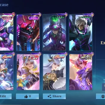 Mobile Legends: Bang Bang Accounts Collector Global|70H 113S|Expert|Luckybox Karrie|Sanrio Floryn|Venom Harley,Gusion| 9Th