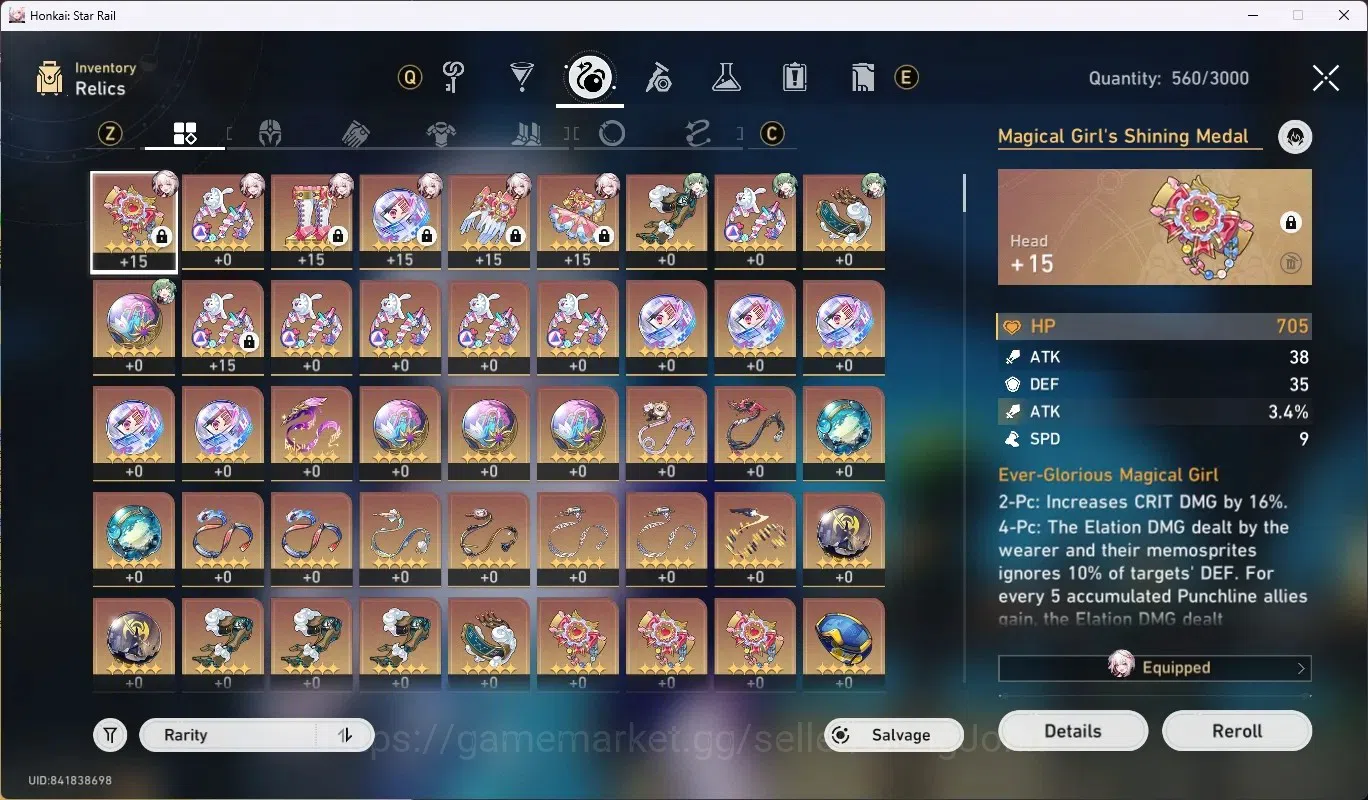 Honkai Star Rail Accounts ASIA|TL 49|5 Limited [Sparxie,Yao GuangE1]+Sign,Ho image 13