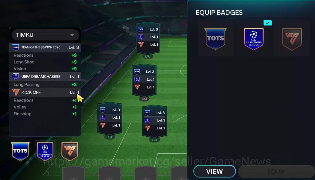 EA SPORTS FC Mobile Accounts OVR 117/17B Value|3,7K Gems|Van Dijk,Bellingham,Si image 11