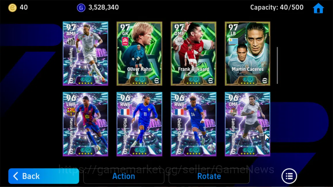 eFootball Accounts Mobile|Neymar Jr,Bigtime(Ruud van Nistelrooij),Vis image 6