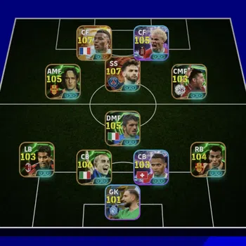 eFootball Accounts Legends & Iconic Players EFOOTBALL DREAM TEAM | BIGTIME MBAPPE,BIGTIME KVARATSKILIA,G GATUSSO,TOTTI,F