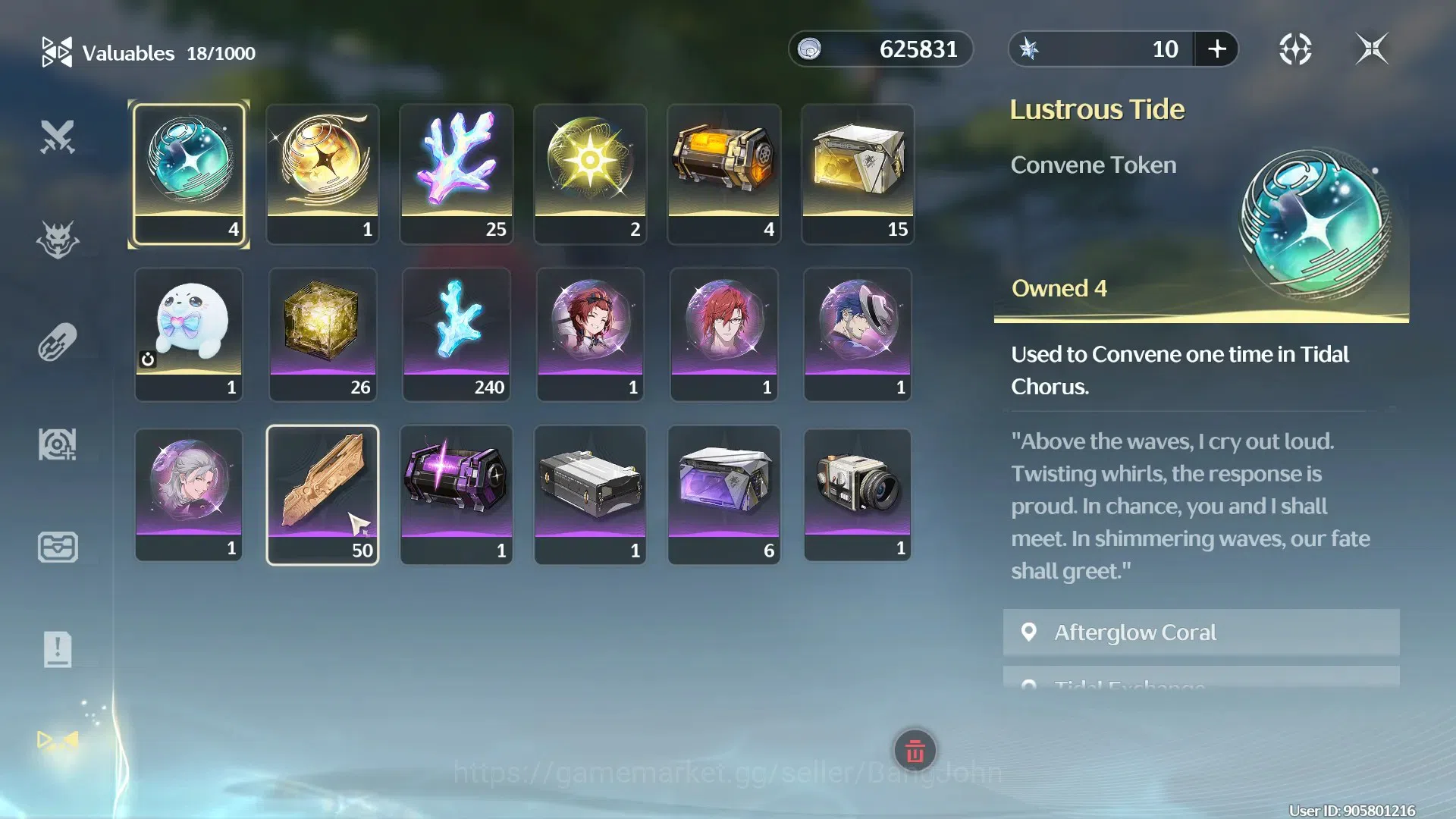 Wuthering Waves Accounts SEA|UL 15 | Starter | 5x 5* Char Denia Lv1, Verina image 10