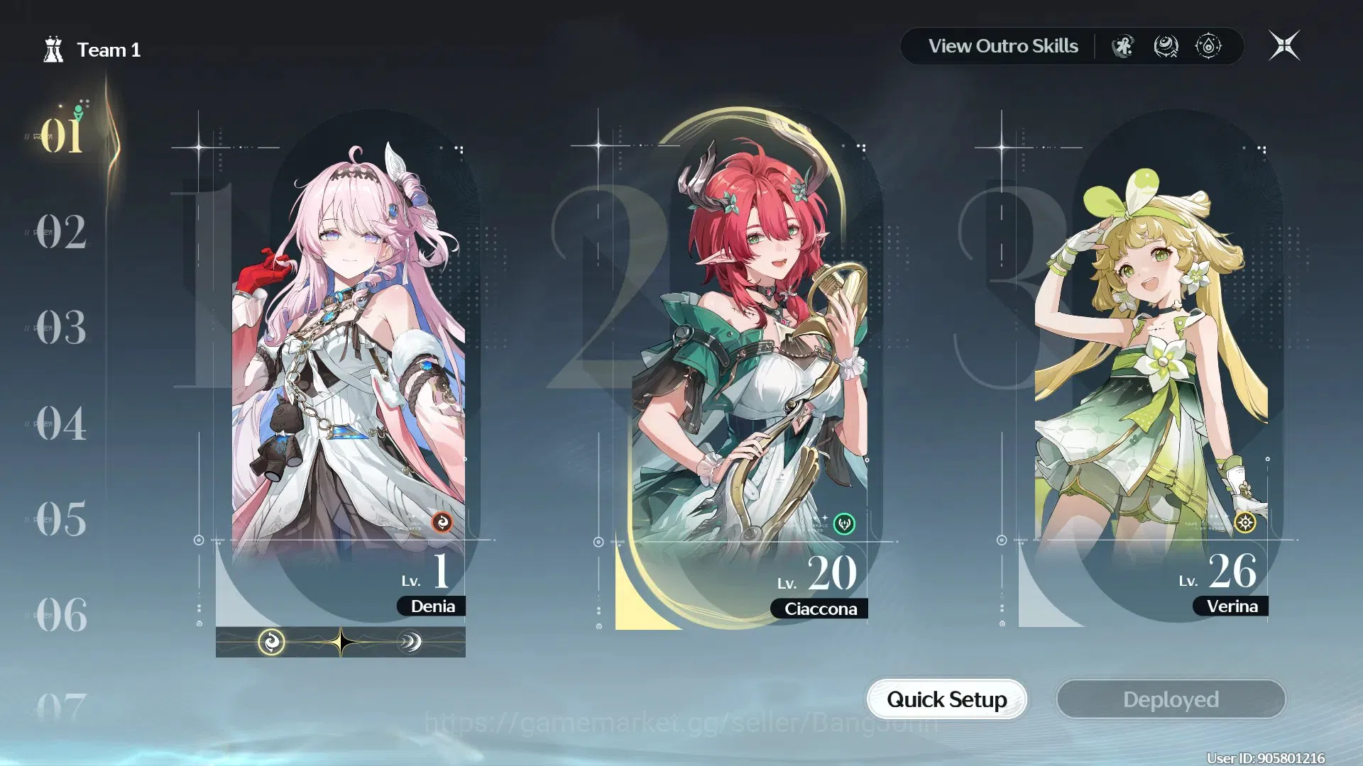 Wuthering Waves Accounts SEA|UL 15 | Starter | 5x 5* Char Denia Lv1, Verina image 13