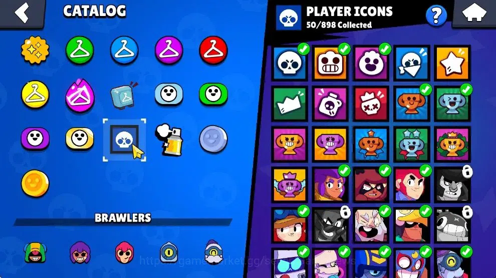 Brawl Stars Accounts 1356 Trophy|8K Bling 139 Gem|26 Brawlers 3 Max Lvl image 12