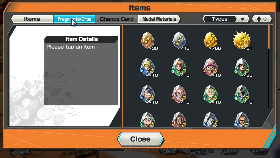 One Piece Bounty Rush Accounts Others GLOBAL| 4 EX, st ethanbaron, onigashima kaido, BP kuzan, awakened Lucci, more detail 9