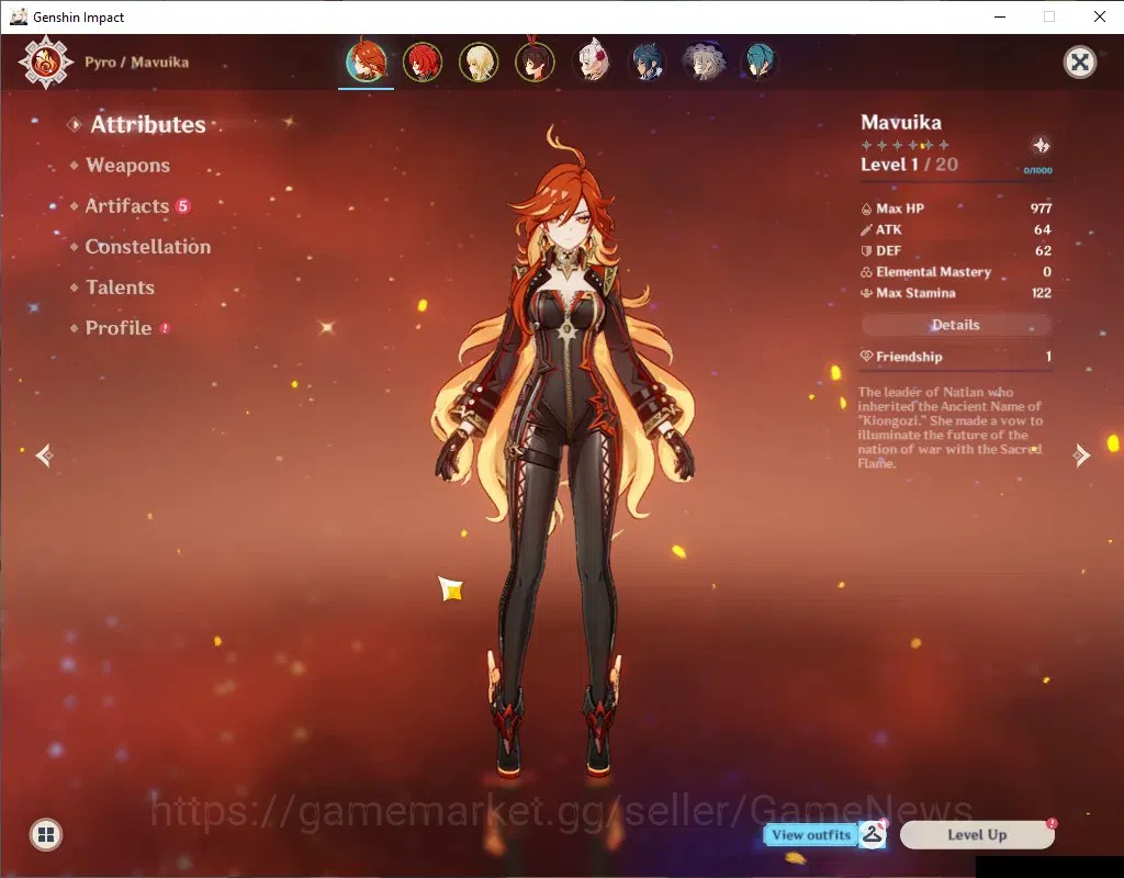 Genshin Impact Accounts ASIA | Starter Account | AR10 | BD Unset | 1 Limit image 3