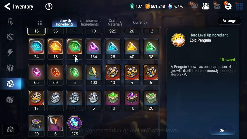 Epic Seven Accounts GLOBAL Unverif|NewEra|8 ML(LOT Scales,NM Luna,Beli image 5