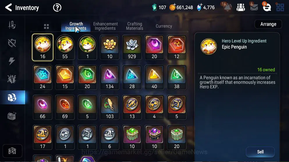Epic Seven Accounts GLOBAL Unverif|NewEra|8 ML(LOT Scales,NM Luna,Beli image 6
