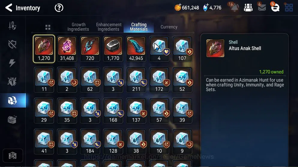 Epic Seven Accounts GLOBAL Unverif|NewEra|8 ML(LOT Scales,NM Luna,Beli image 9