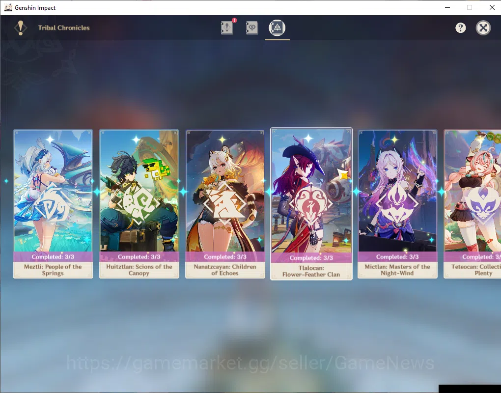 Genshin Impact Accounts ASIA|AR59|Prime Team Flins|7Limited+4(*5Weapon)|Fl image 3
