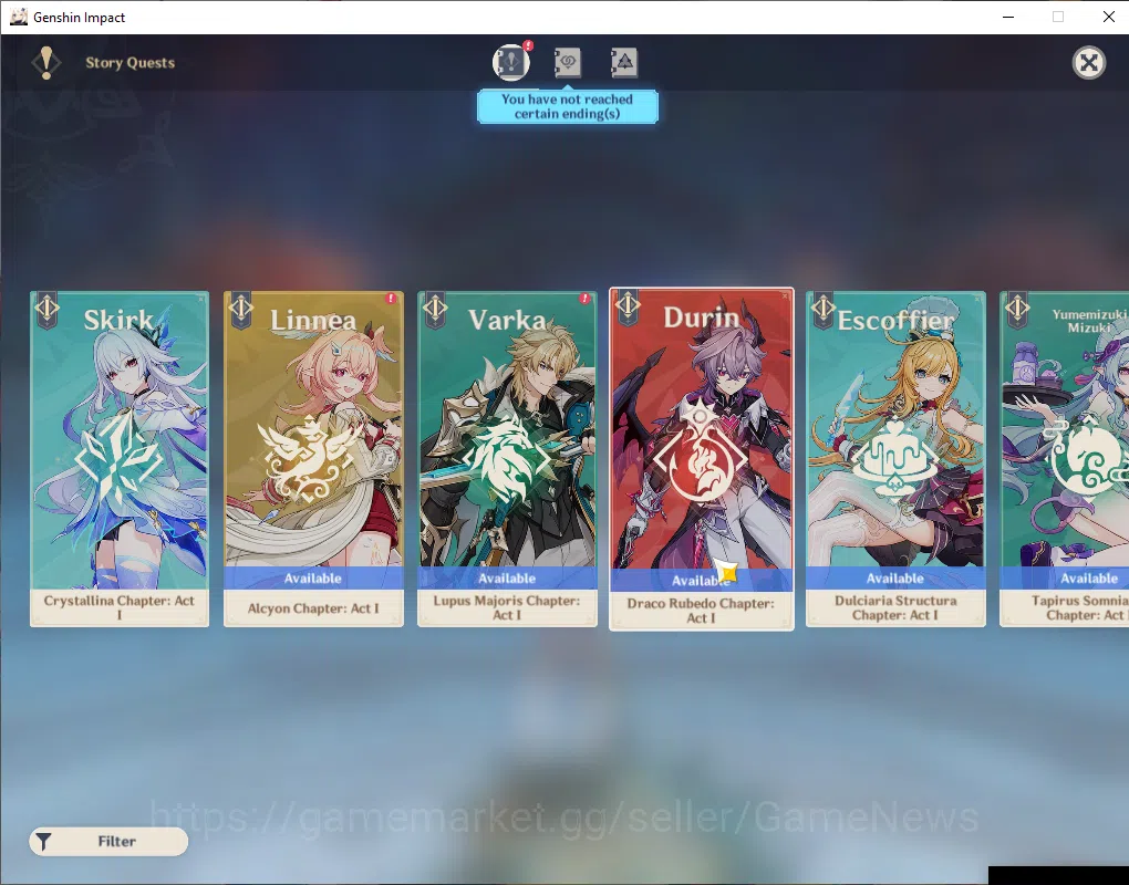 Genshin Impact Accounts ASIA|AR59|Prime Team Flins|7Limited+4(*5Weapon)|Fl image 5