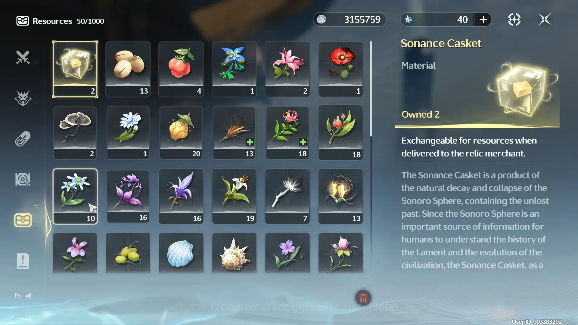 Wuthering Waves Accounts SEA|UL 29 | Rank 3 | 3(*5Char) + 9(*4Char) | Data  image 8