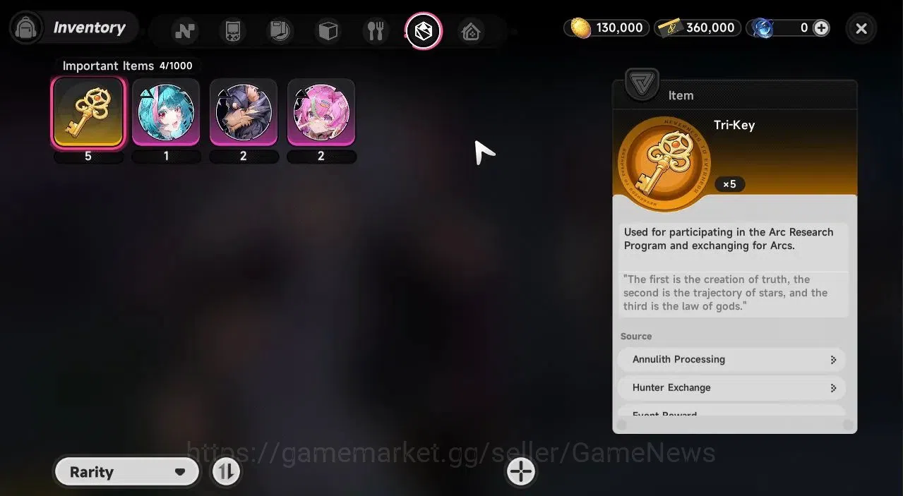 Neverness to Everness Accounts Global EU|HL 3|4 SSR [Hotori,Jiuyuan,Sakiri,Fadia] image 13
