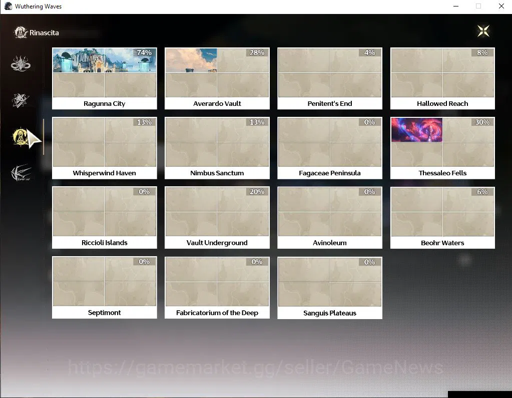 Wuthering Waves Accounts SEA | UL 36 | Starter | 2 Limited | Jinshi+Sign, S image 12