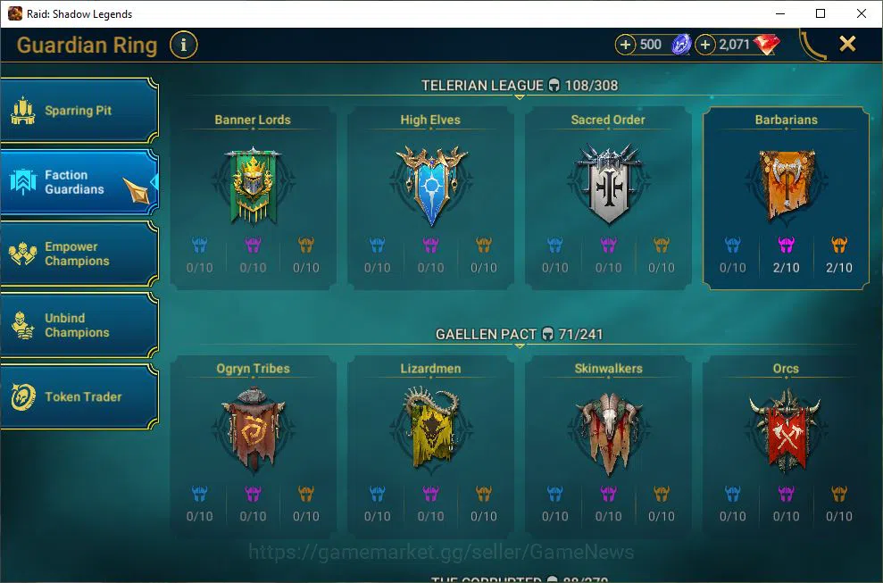Raid: Shadow Legends Accounts Lv63 1,8M Power|1 Mythic(Arbais)|39 Legend(Ninja,D image 19