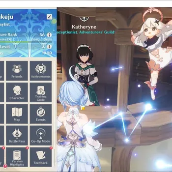 Genshin Impact Accounts Others ASIA|AR 56| 3 Limited Char (Furina C2+Sign, Odette C2,Kazuha C1)|Low Exploration|Check