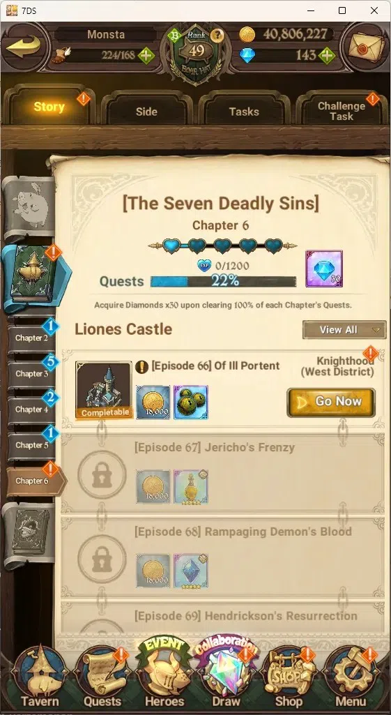 The Seven Deadly Sins: Grand Cross Accounts Asia|1,6M CC|144 DM+98 LS|4 LR+6 UR+Manny Collab|N image 11