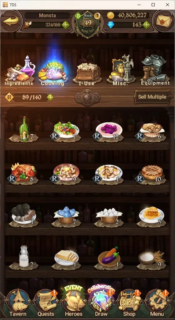 The Seven Deadly Sins: Grand Cross Accounts Asia|1,6M CC|144 DM+98 LS|4 LR+6 UR+Manny Collab|N image 14