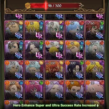 The Seven Deadly Sins: Grand Cross Endgame Asia|1,6M CC|144 DM+98 LS|4 LR+6 UR+Manny Collab|N image 1