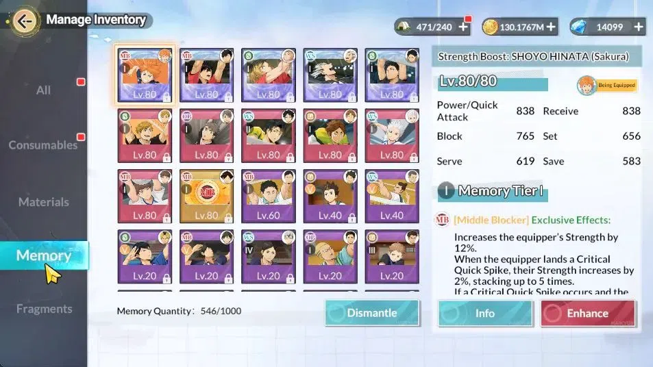 HAIKYU!! FLY HIGH Accounts SEA Lv60|14K Diamond| 5 SP [Hinata,Kenma,Bokuto,Ke image 12