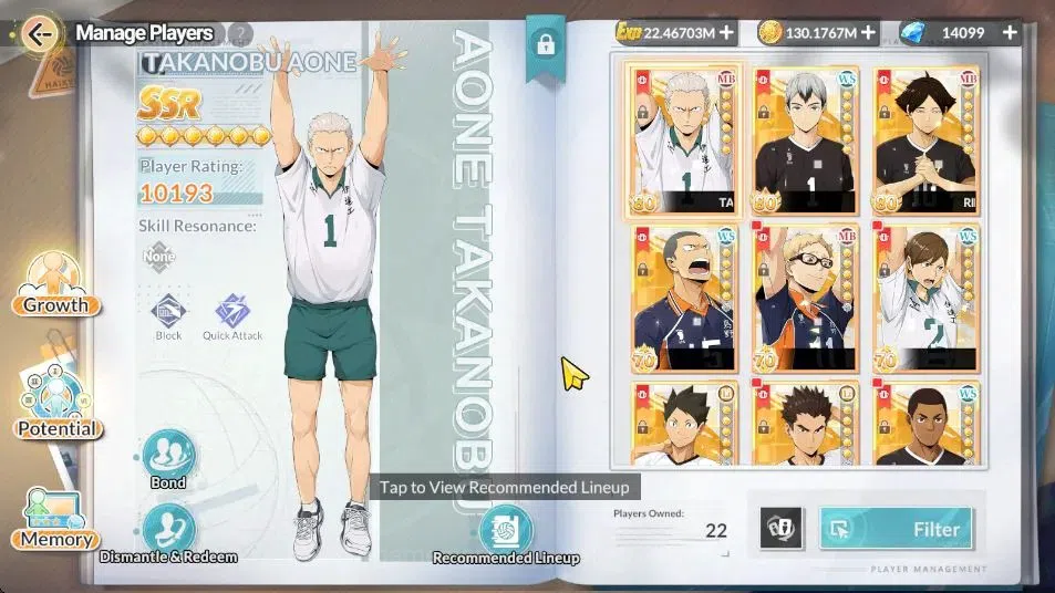 HAIKYU!! FLY HIGH Accounts SEA Lv60|14K Diamond| 5 SP [Hinata,Kenma,Bokuto,Ke image 3
