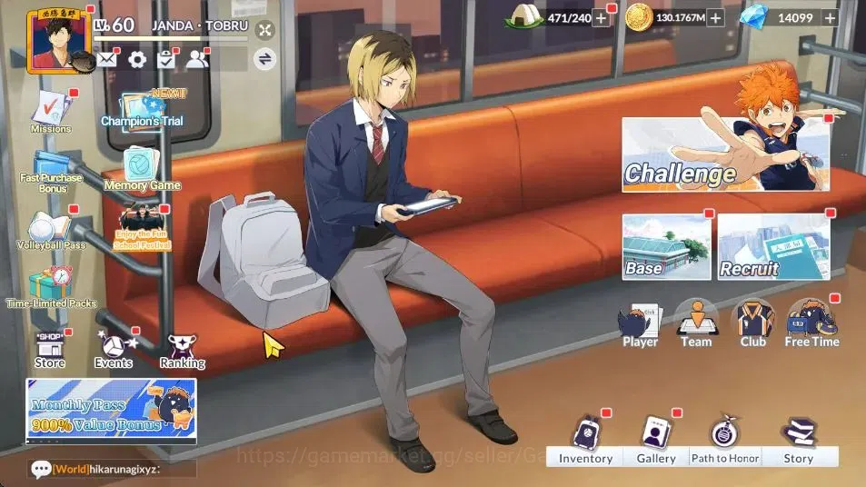 HAIKYU!! FLY HIGH Accounts SEA Lv60|14K Diamond| 5 SP [Hinata,Kenma,Bokuto,Ke image 8