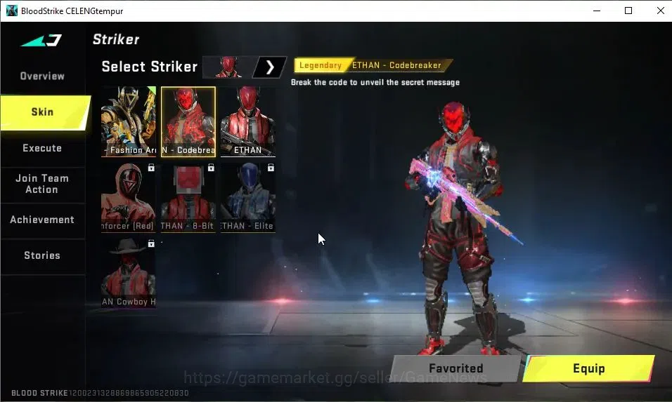 Blood Strike Accounts ASIA|6 ULTRA[ETHAN,EMT,UMP45,Galil,AR97,Vector]|Ka image 11