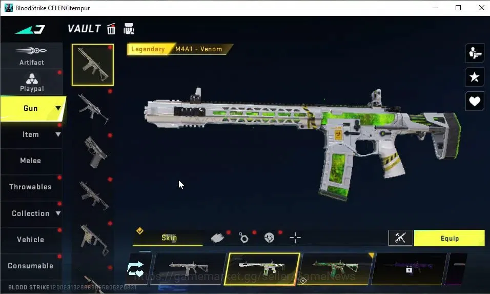 Blood Strike Accounts ASIA|6 ULTRA[ETHAN,EMT,UMP45,Galil,AR97,Vector]|Ka image 13