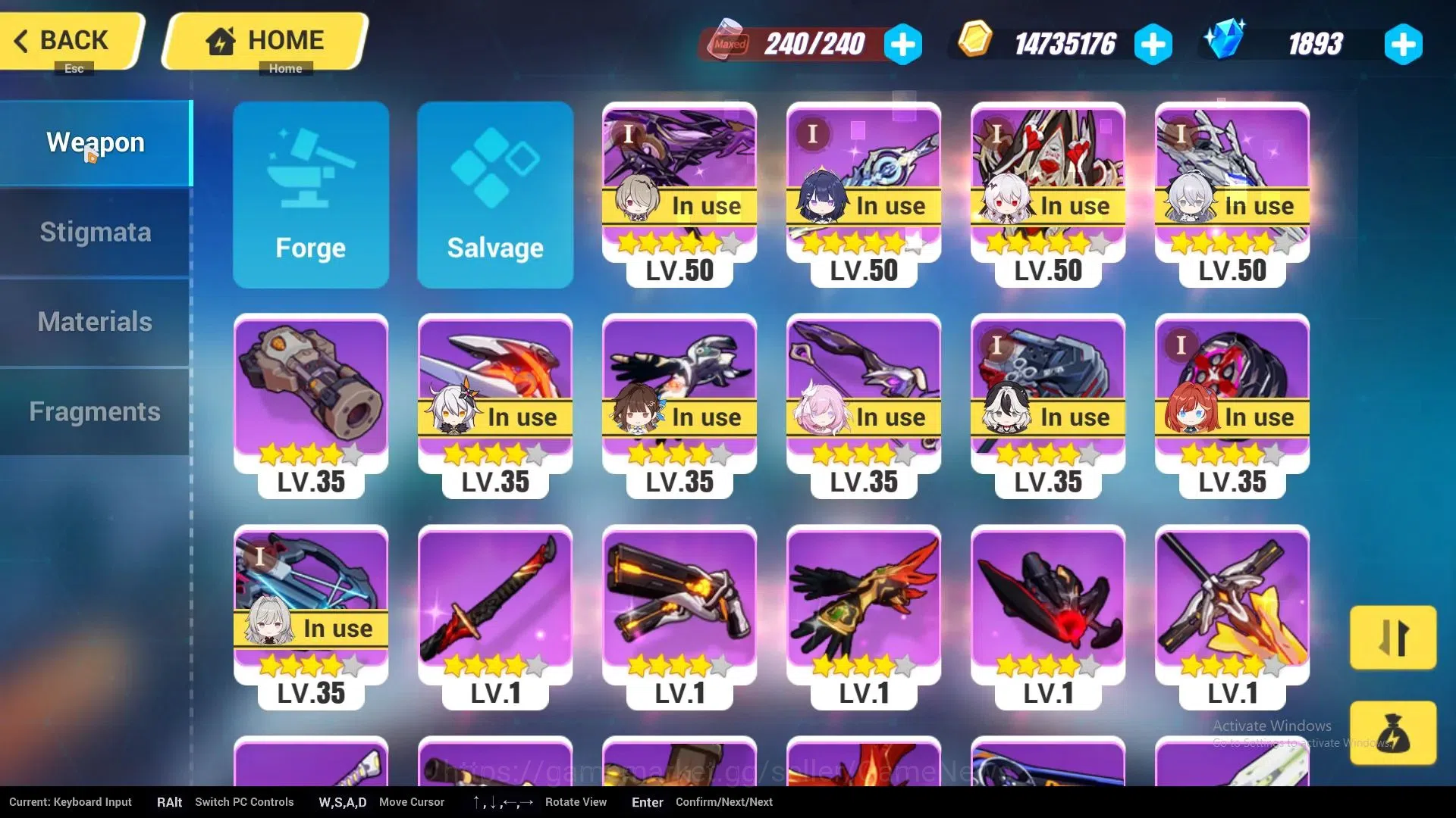 Honkai Impact 3rd Accounts SEA Lv89|1,8K Crys|7 Fullset|Mei Xentinel(XDC) 4/4 image 8