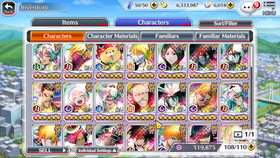 Bleach: Brave Souls Accounts Mid-Tier [GLOBAL]6K Orbs+Fresh All Story|Halibel Cacao,Nelliel Orient,Kon New Year,Halibel 6