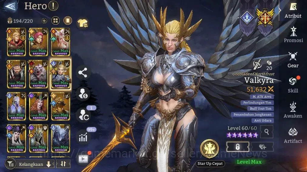Watcher of Realms Accounts GLOBAL 60x|1,4M Power|4,5K Gems|2 Lord[Elddr,Rygar image 12