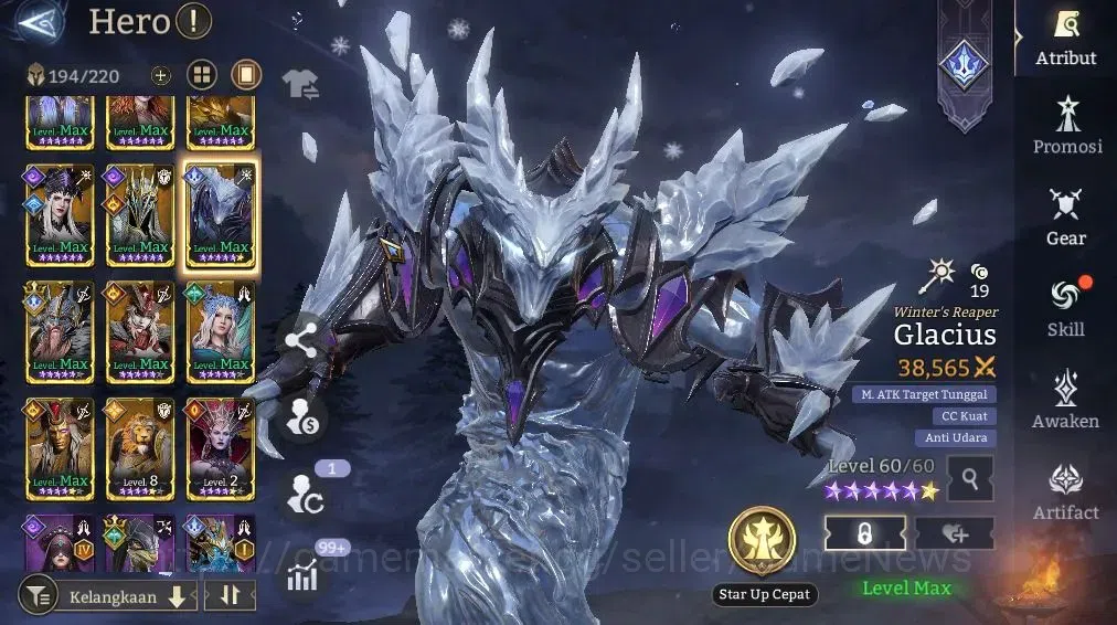 Watcher of Realms Accounts GLOBAL 60x|1,4M Power|4,5K Gems|2 Lord[Elddr,Rygar image 13