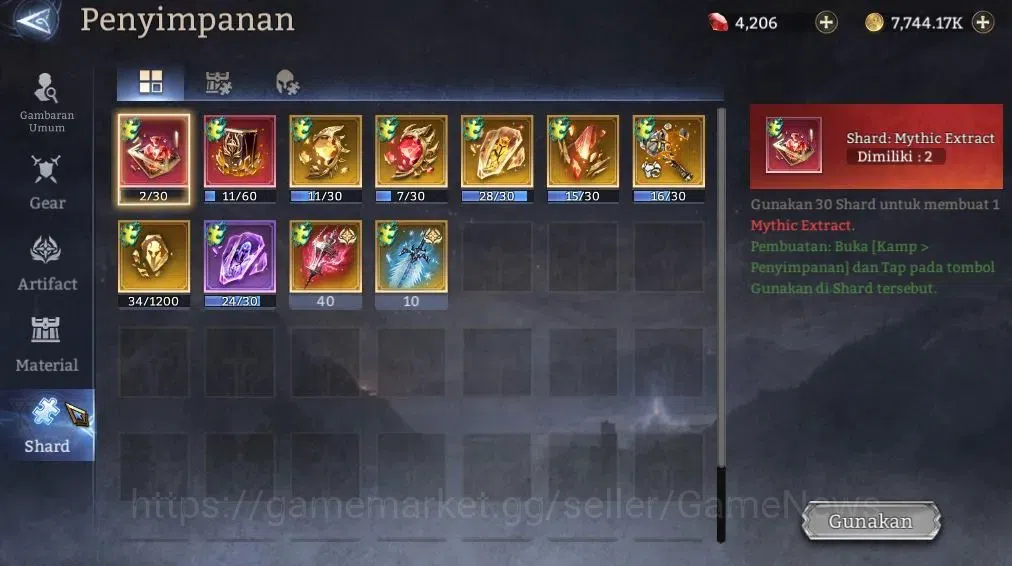 Watcher of Realms Accounts GLOBAL 60x|1,4M Power|4,5K Gems|2 Lord[Elddr,Rygar image 20
