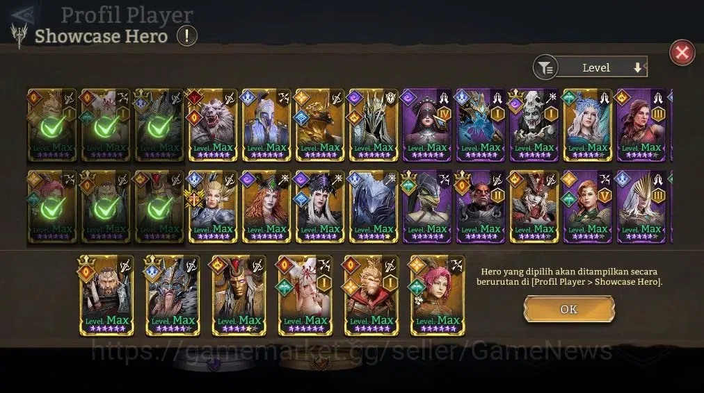 Watcher of Realms Accounts GLOBAL 60x|1,4M Power|4,5K Gems|2 Lord[Elddr,Rygar image 8