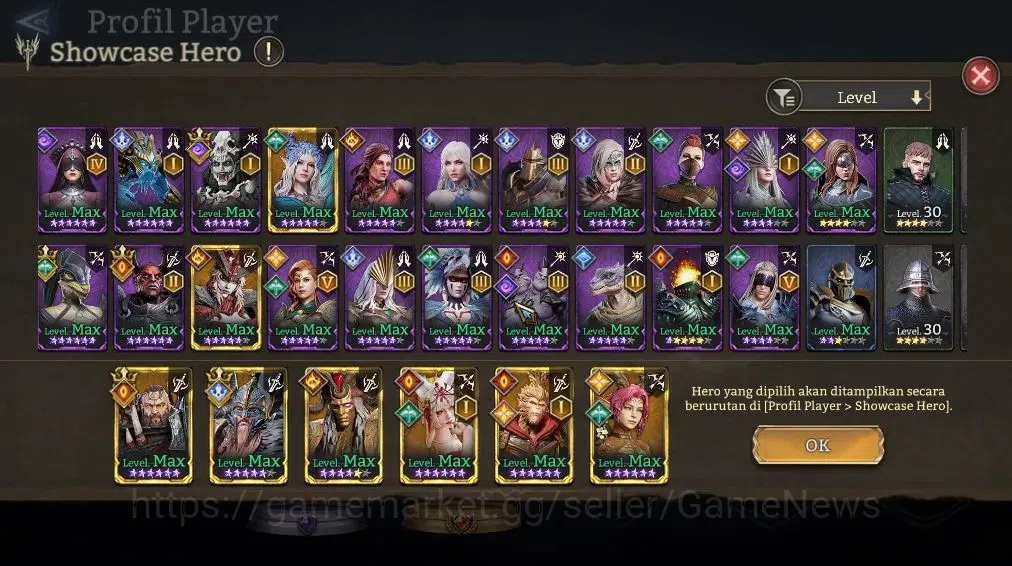 Watcher of Realms Accounts GLOBAL 60x|1,4M Power|4,5K Gems|2 Lord[Elddr,Rygar image 9