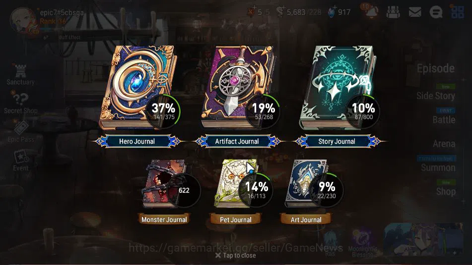 Epic Seven Accounts ASIA Unverif|7 ML (C Lilias,Belian,Har setti,Etc)+ image 4