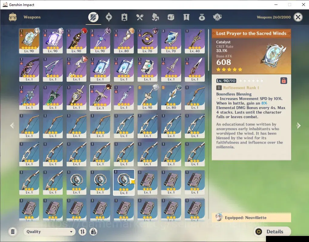 Genshin Impact Accounts ASIA| AR 55| BD Unset| 5 Limited + 1 (*5Weaapon)|  image 3