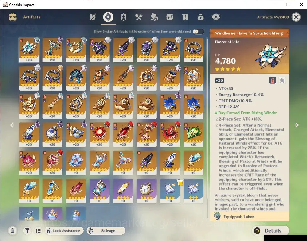 Genshin Impact Accounts ASIA| AR 55| BD Unset| 5 Limited + 1 (*5Weaapon)|  image 4