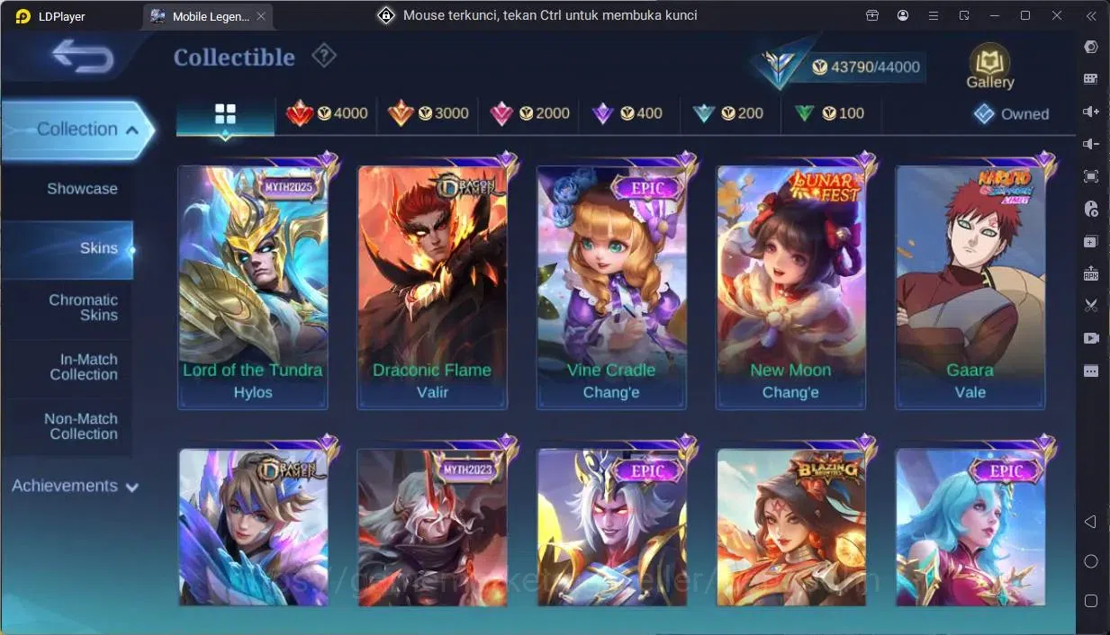 Mobile Legends: Bang Bang Accounts Global|Hero 132|Skin 219|Expert|KOF Karina|CC Nata image 11