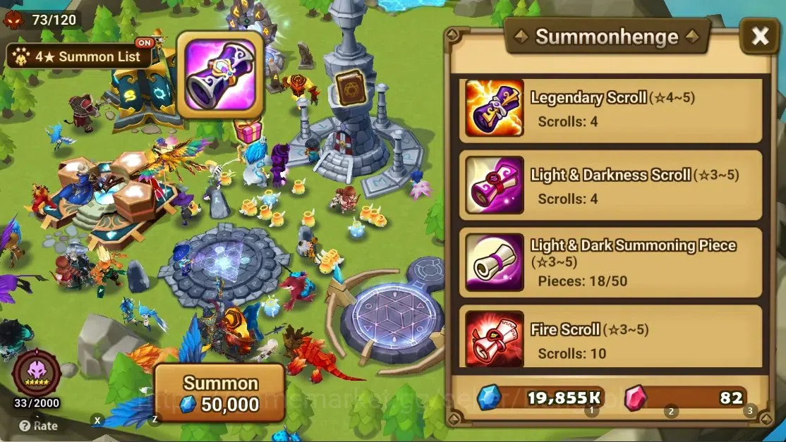 Summoners War: Sky Arena Accounts GLOBAL | NB 5 TESHAR,Starter Gacha 115 12Y+160 11Y image 4