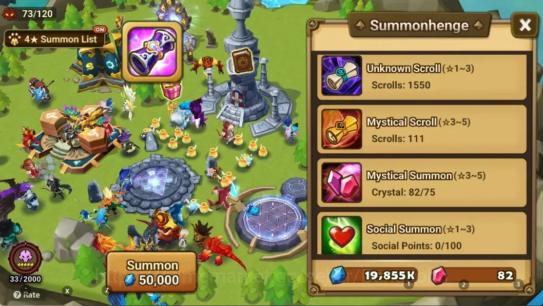 Summoners War: Sky Arena Accounts GLOBAL | NB 5 TESHAR,Starter Gacha 115 12Y+160 11Y image 5