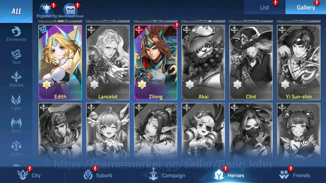 Mobile Legends: Adventure Accounts Global |LV 36|317k Power |VIP 4|Camp 22-1 |Hero 49 image 11