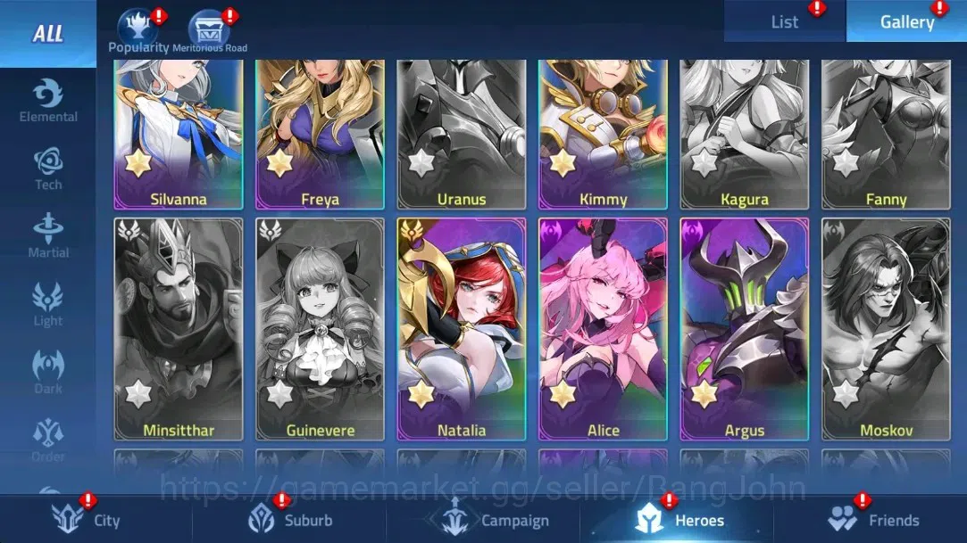 Mobile Legends: Adventure Accounts Global |LV 36|317k Power |VIP 4|Camp 22-1 |Hero 49 image 12