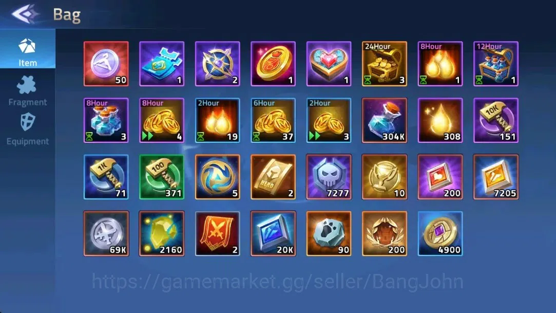 Mobile Legends: Adventure Accounts Global |LV 36|317k Power |VIP 4|Camp 22-1 |Hero 49 image 15