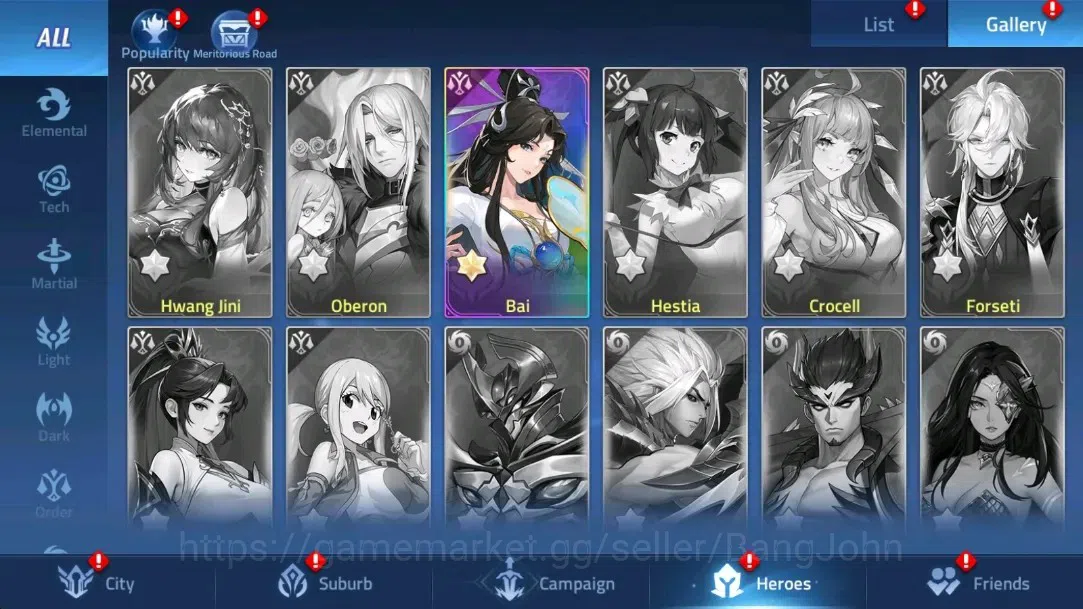 Mobile Legends: Adventure Accounts Global |LV 36|317k Power |VIP 4|Camp 22-1 |Hero 49 image 6