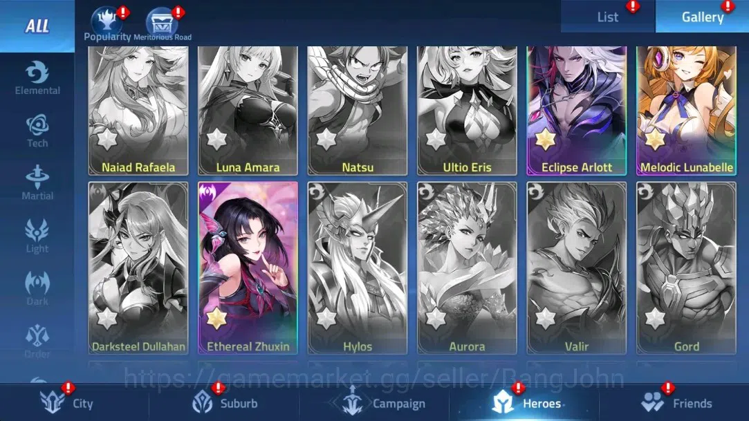 Mobile Legends: Adventure Accounts Global |LV 36|317k Power |VIP 4|Camp 22-1 |Hero 49 image 8
